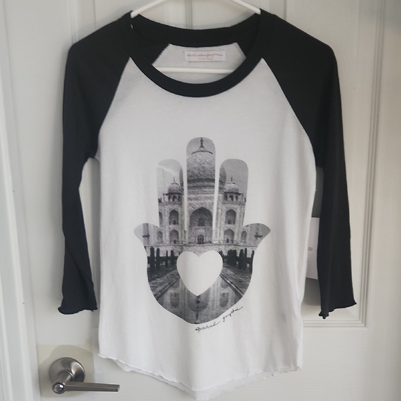 Spiritual Gangster Tops - Spiritual Gangster Gold and White Tag